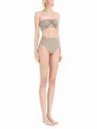 Rick Owens Women's Dirt Brief Bikini Briefs Grey, view 2