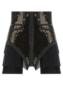 Rick Owens Dirt Cuoffs Shorts Black