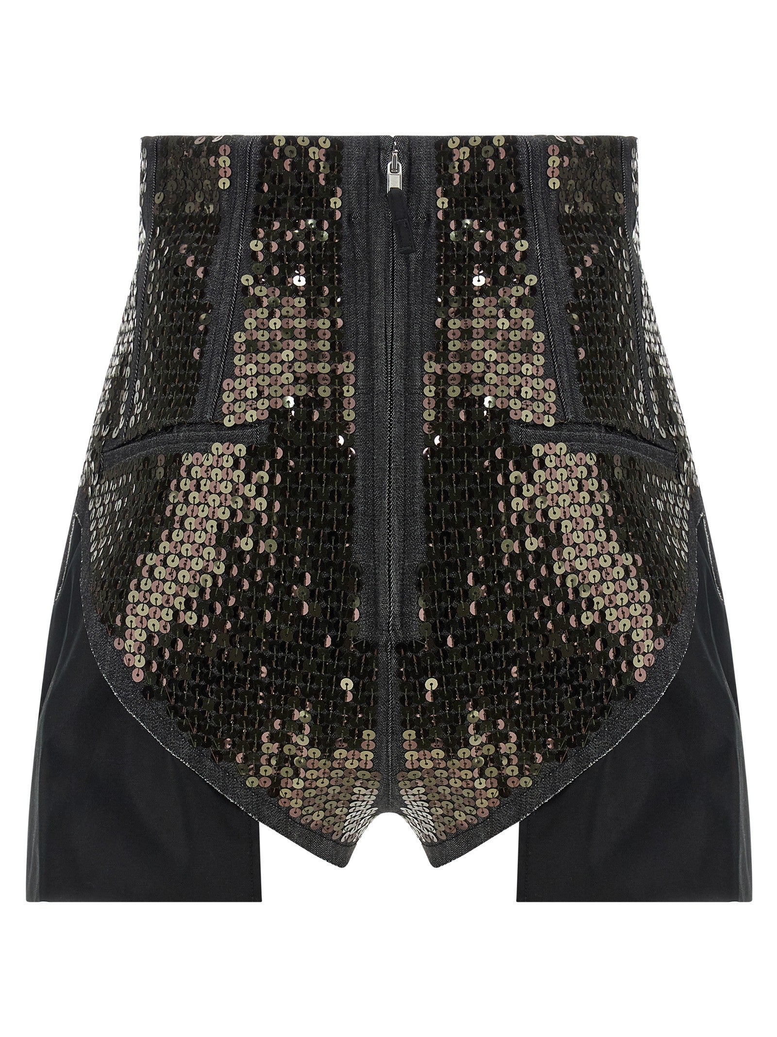 Rick Owens Dirt Cuoffs Shorts Black