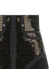 Rick Owens Dirt Cuoffs Shorts Black