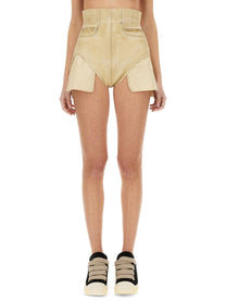 &quot;Dirt Cutoffs Parchment&quot; Shorts