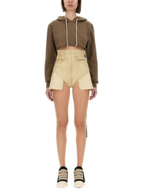 &quot;Dirt Cutoffs Parchment&quot; Shorts