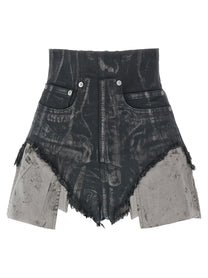 DRKSHDW Dirt Cutoffs Shorts Brown