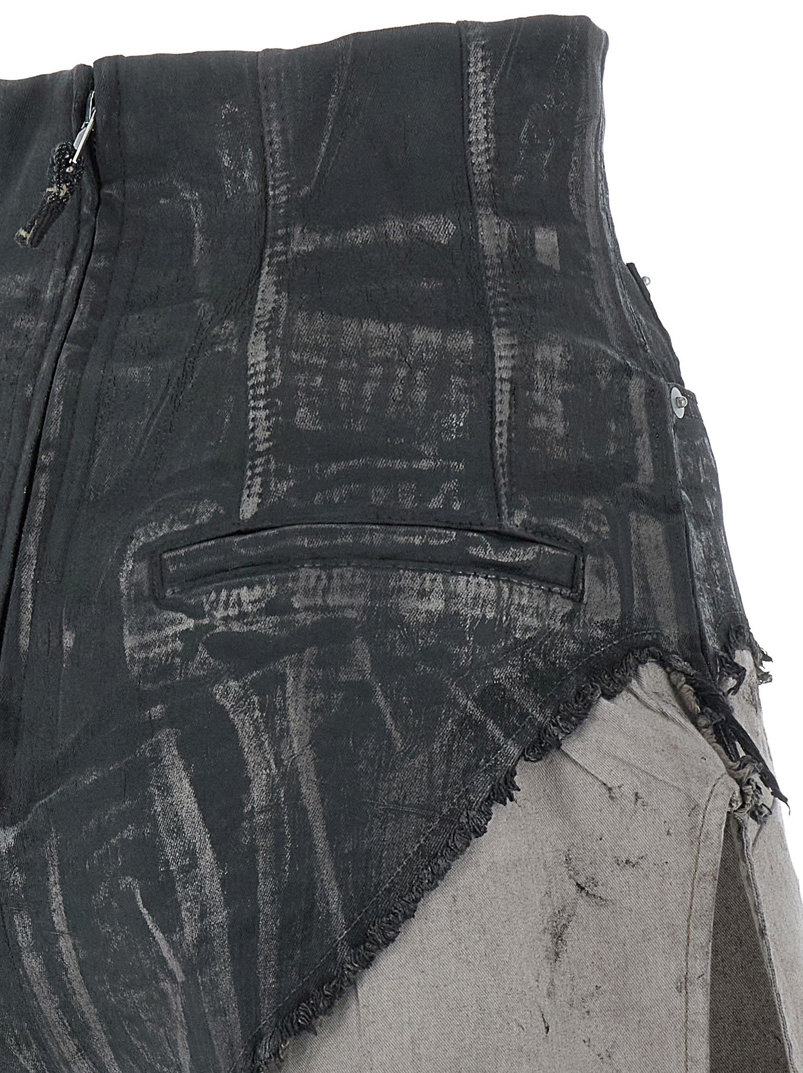 DRKSHDW Dirt Cutoffs Shorts Brown