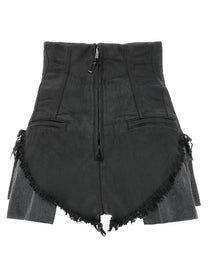 DRKSHDW Dirt Cutoffs Shorts Black