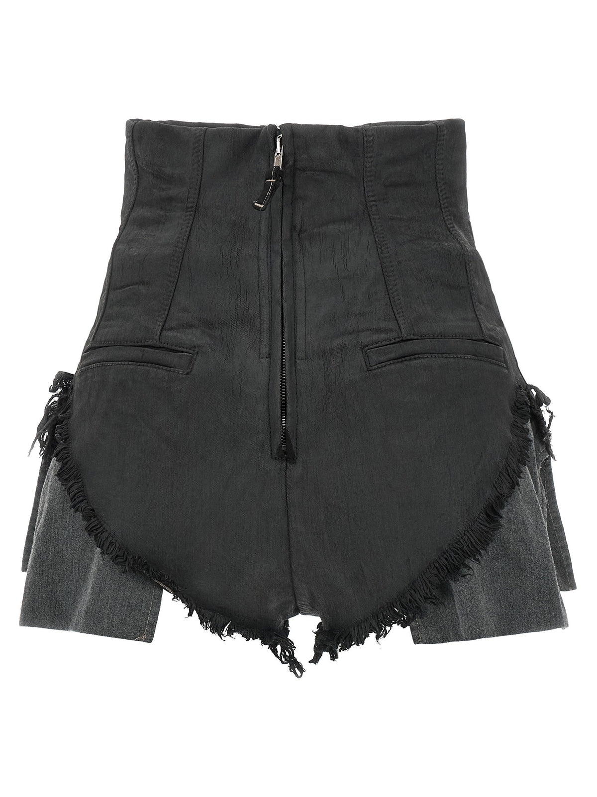 DRKSHDW Dirt Cutoffs Shorts Black, view 2