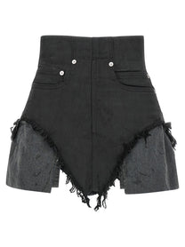 DRKSHDW Dirt Cutoffs Shorts Black