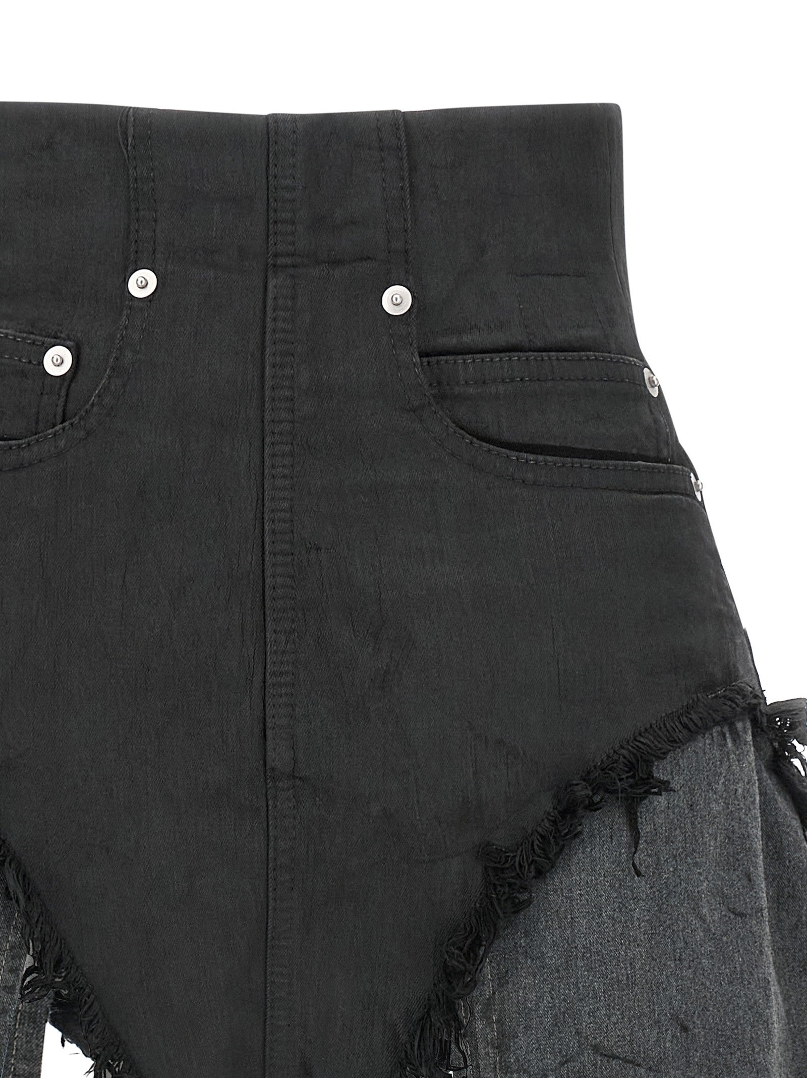 DRKSHDW Dirt Cutoffs Shorts Black