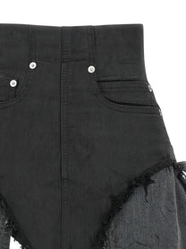 DRKSHDW Dirt Cutoffs Shorts Black