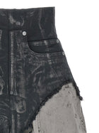 DRKSHDW Dirt Cutoffs Shorts Brown, view 3