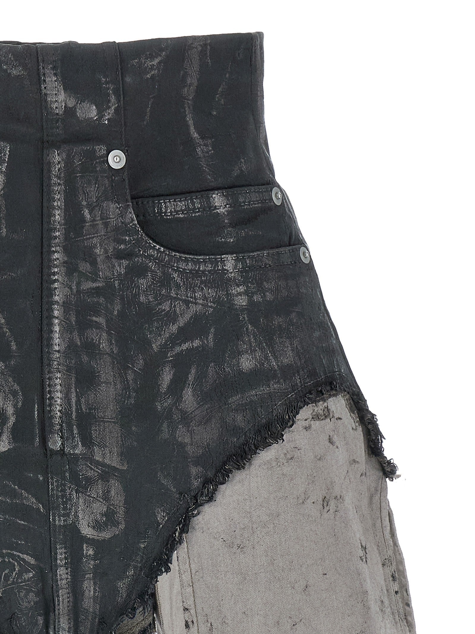 DRKSHDW Dirt Cutoffs Shorts Brown