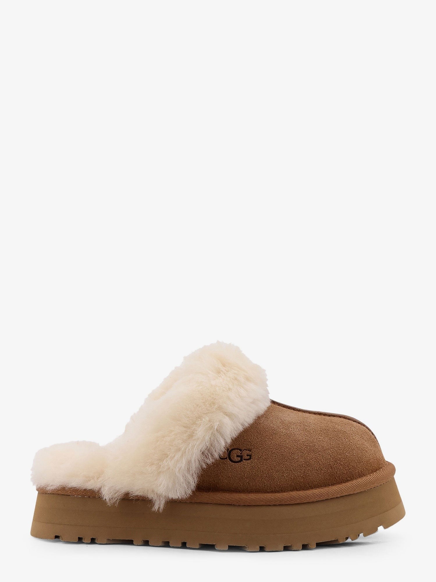 UGG Women's Disquette Suede Slip Brown