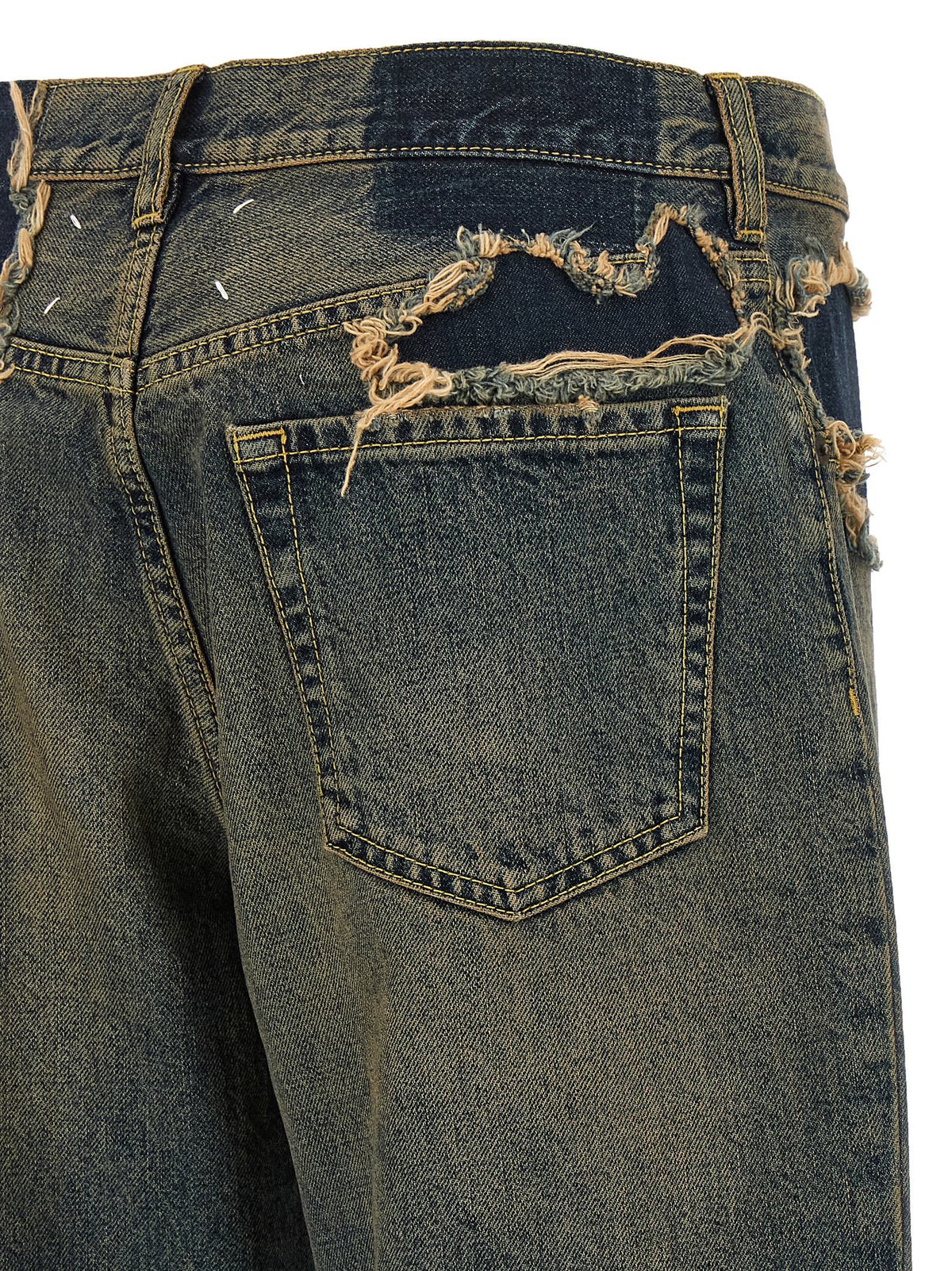 Maison Margiela Distressed Jeans Blue, view 4