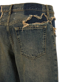 Maison Margiela Distressed Jeans Blue, view 4