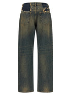 Maison Margiela Distressed Jeans Blue, view 2
