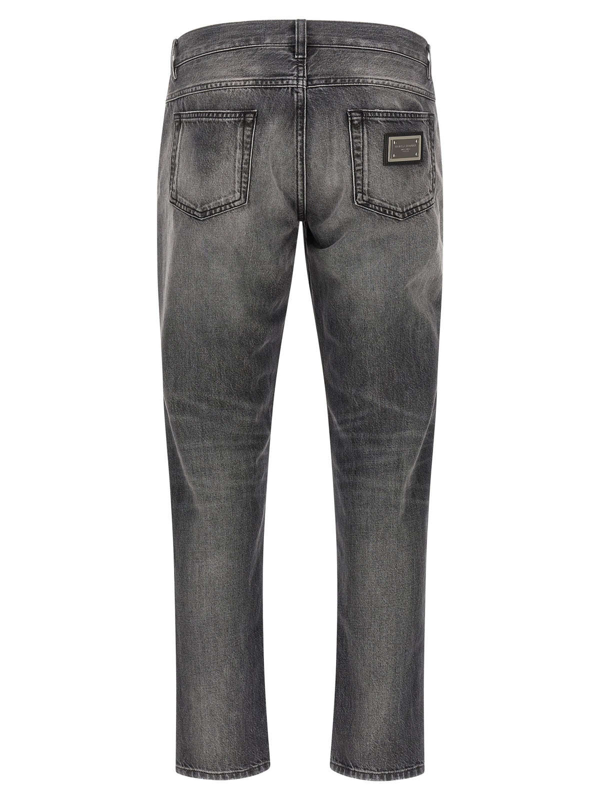 Dolce &amp; Gabbana Distressed Jeans Grey, view 2