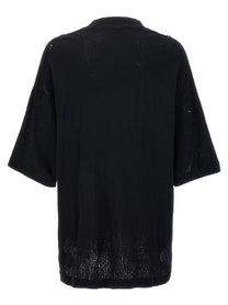 1017 ALYX 9SM Distressed Oversized Shirt Black, view 2