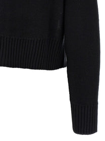 MM6 Maison Margiela Distressed Sweater Black