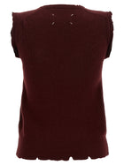 Maison Margiela Distressed Vest Red, view 2