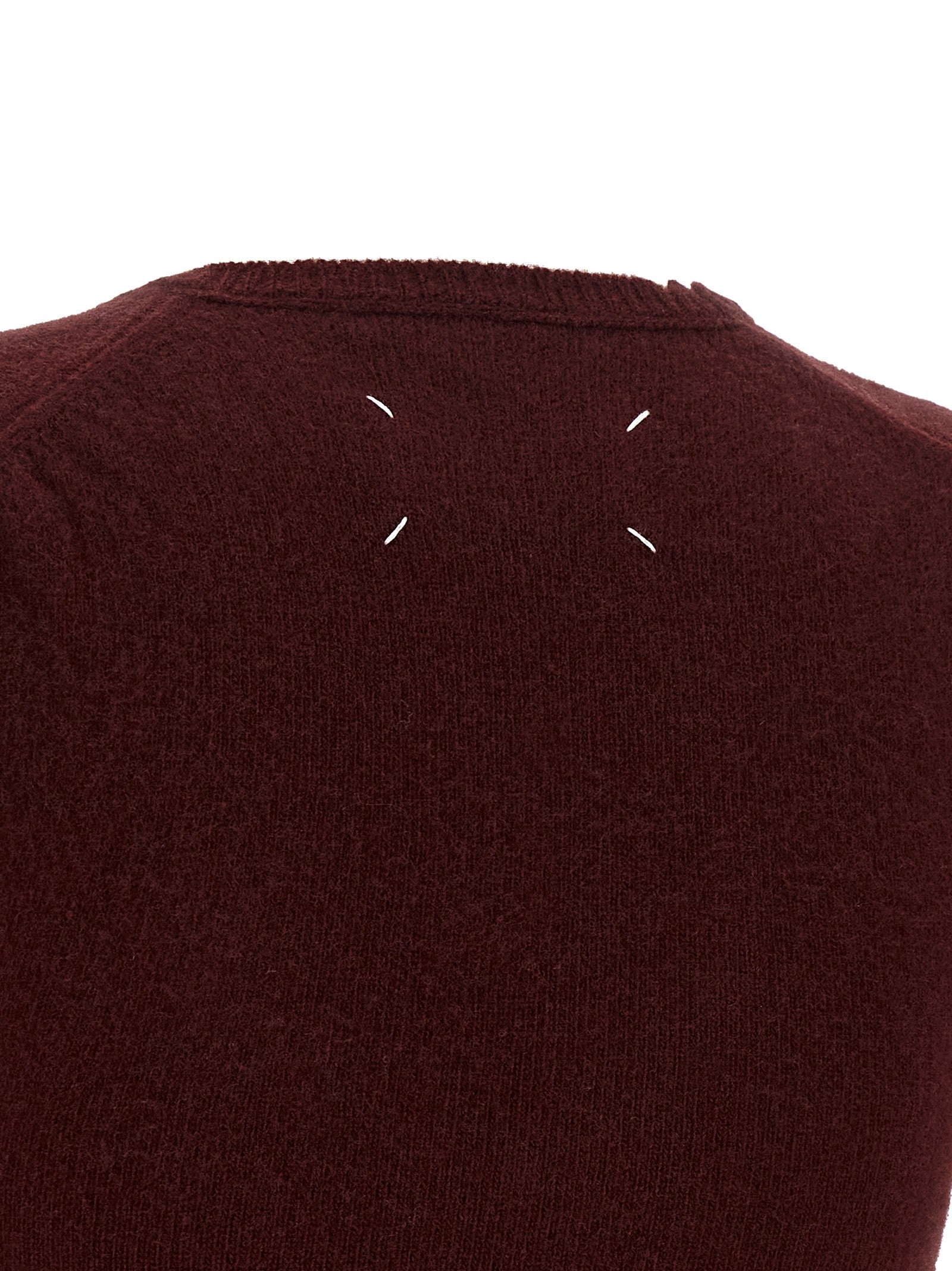 Maison Margiela Distressed Vest Red
