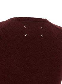 Maison Margiela Distressed Vest Red