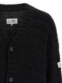 MM6 Maison Margiela Men's Wool Cardigan Black
