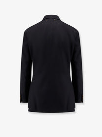 Golden Goose Women's Diva Light Dry Wool Blazer Black