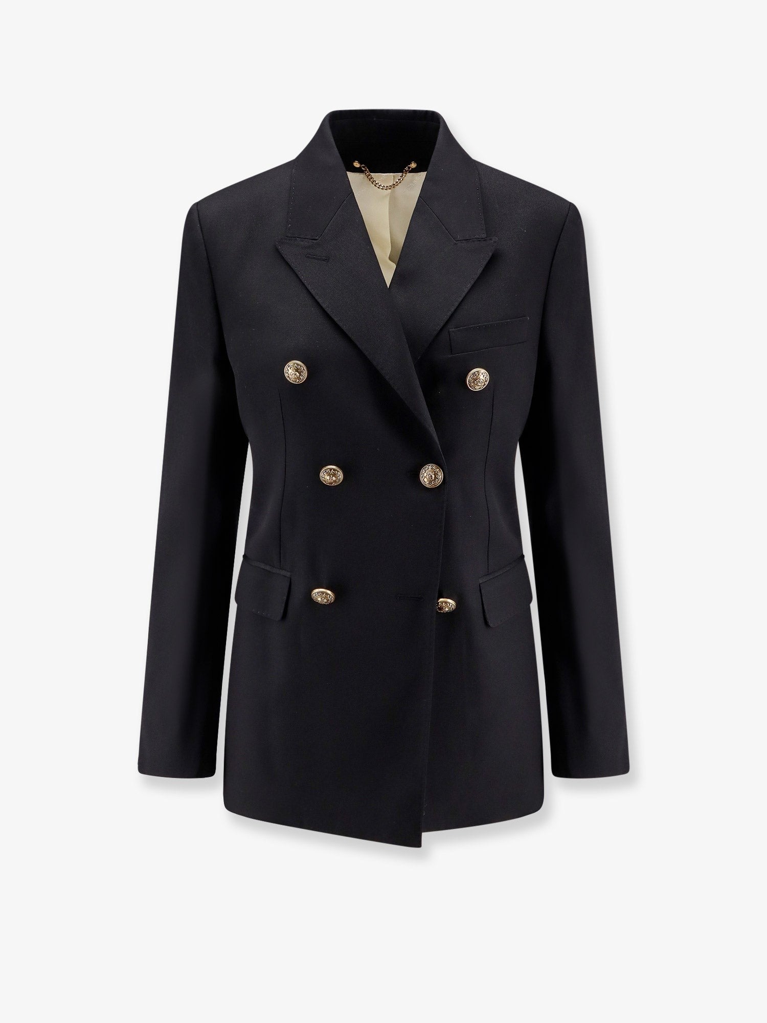 Golden Goose Women's Diva Light Dry Wool Blazer Black