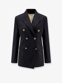 Golden Goose Women's Diva Light Dry Wool Blazer Black