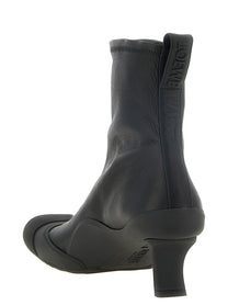 Loewe Dive Ankle Boots Black, view 3
