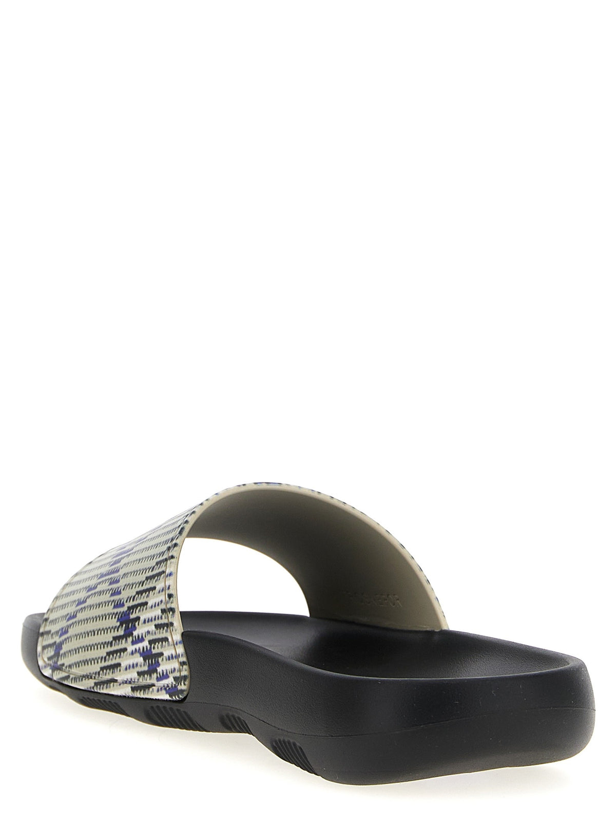 Burberry Dive Check Sandals Gold, view 3
