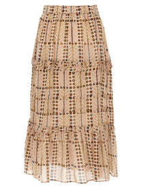 Isabel Marant Étoile Diya Skirt Beige