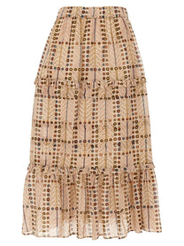 Isabel Marant Étoile Diya Skirt Beige