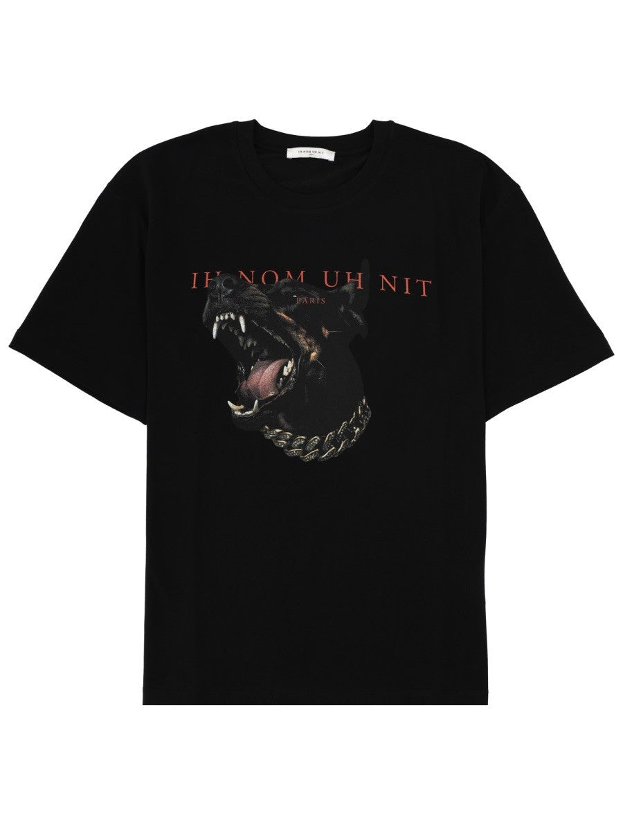 Ih Nom Uh Nit Men's Dobermann Shirt Black