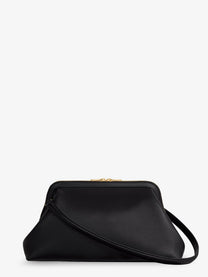 Celine Women's Doctor Leather Shoulder Bag Black