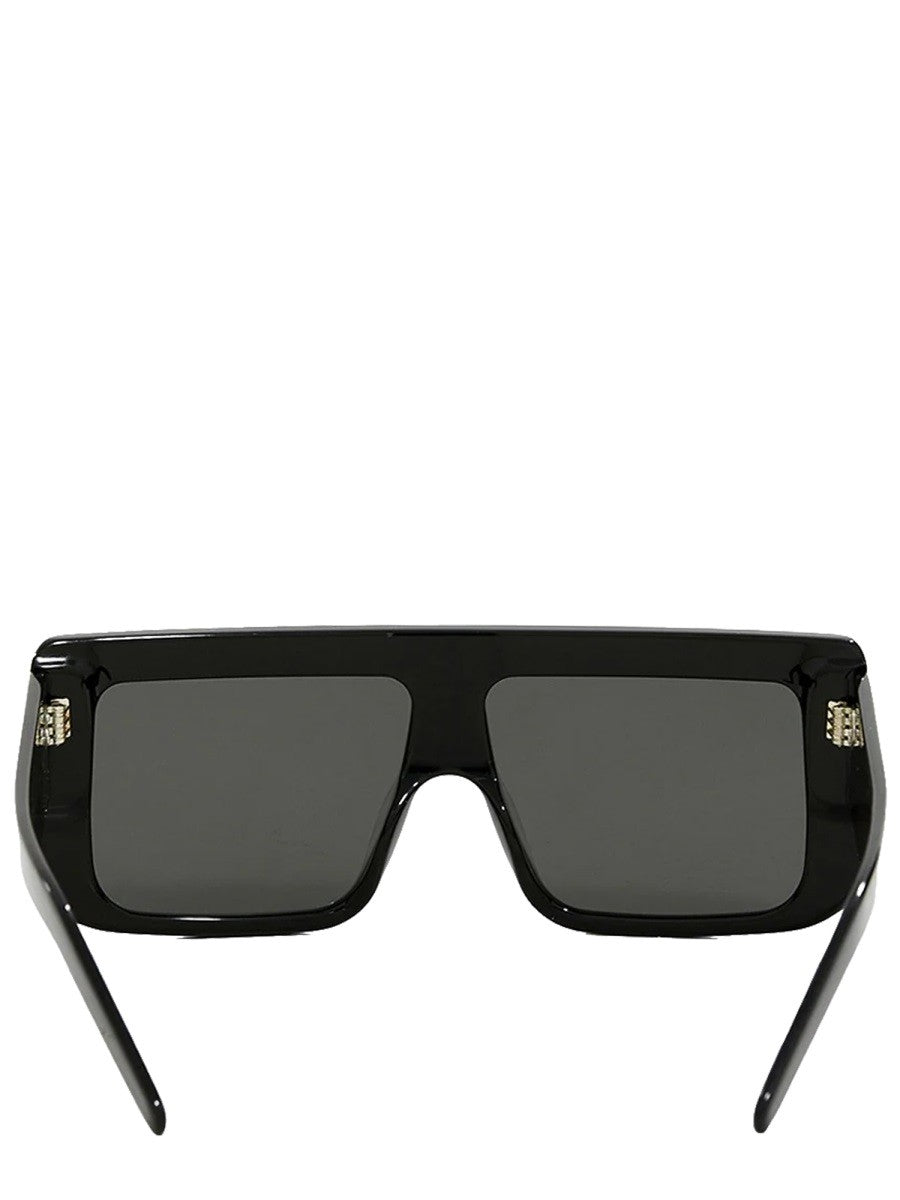Rick Owens Men's Documenta Sunglasses Black, view 2