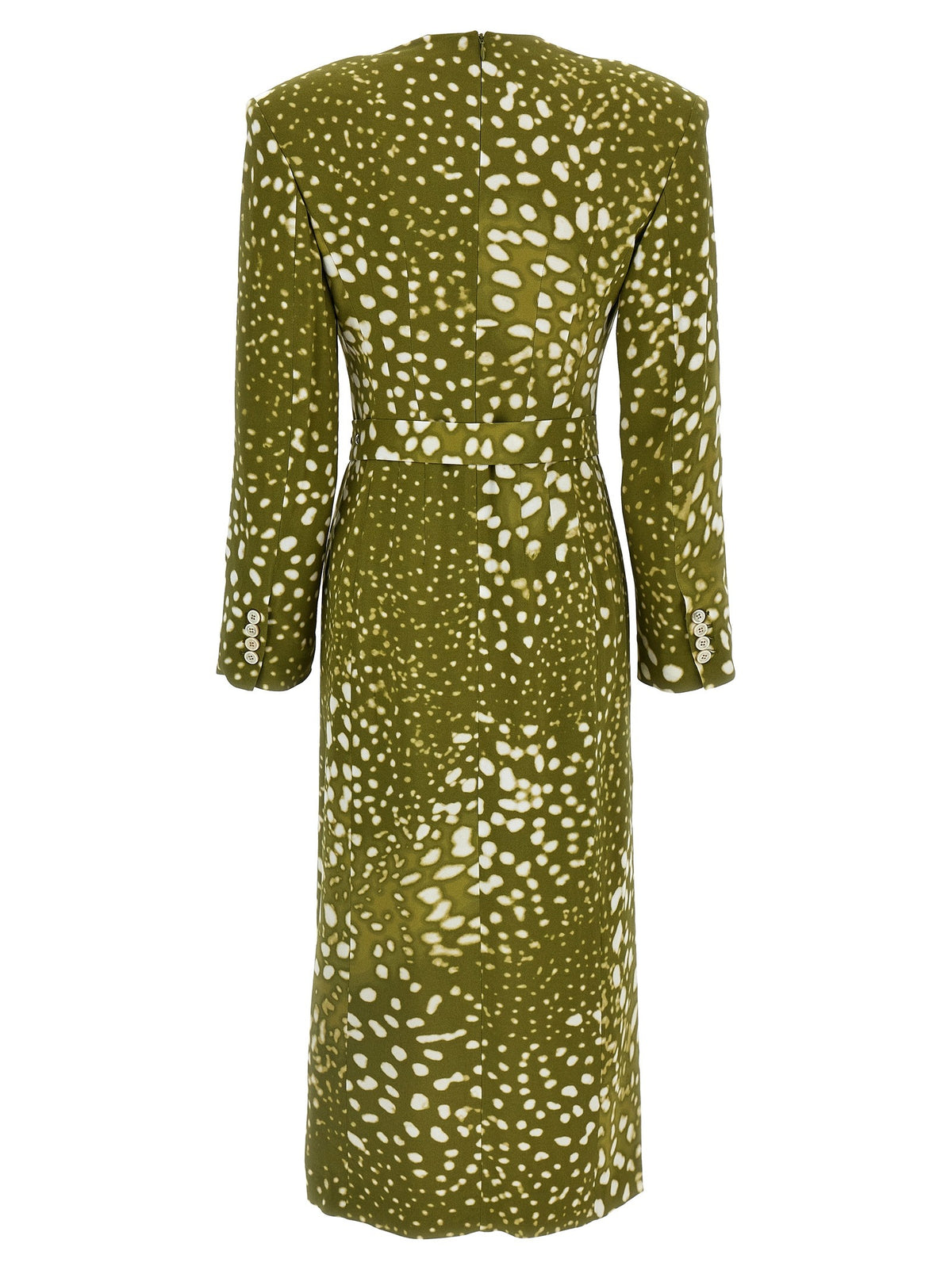 Dries Van Noten Dohana Dress Green