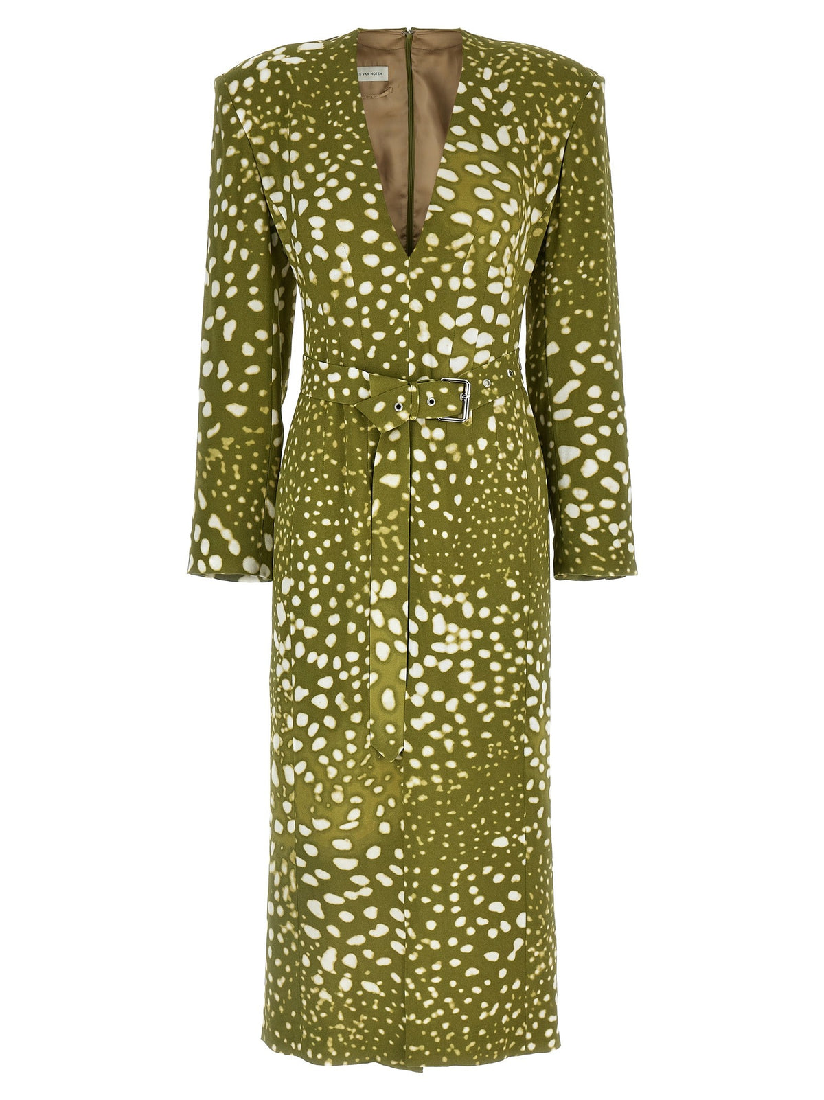 Dries Van Noten Dohana Dress Green