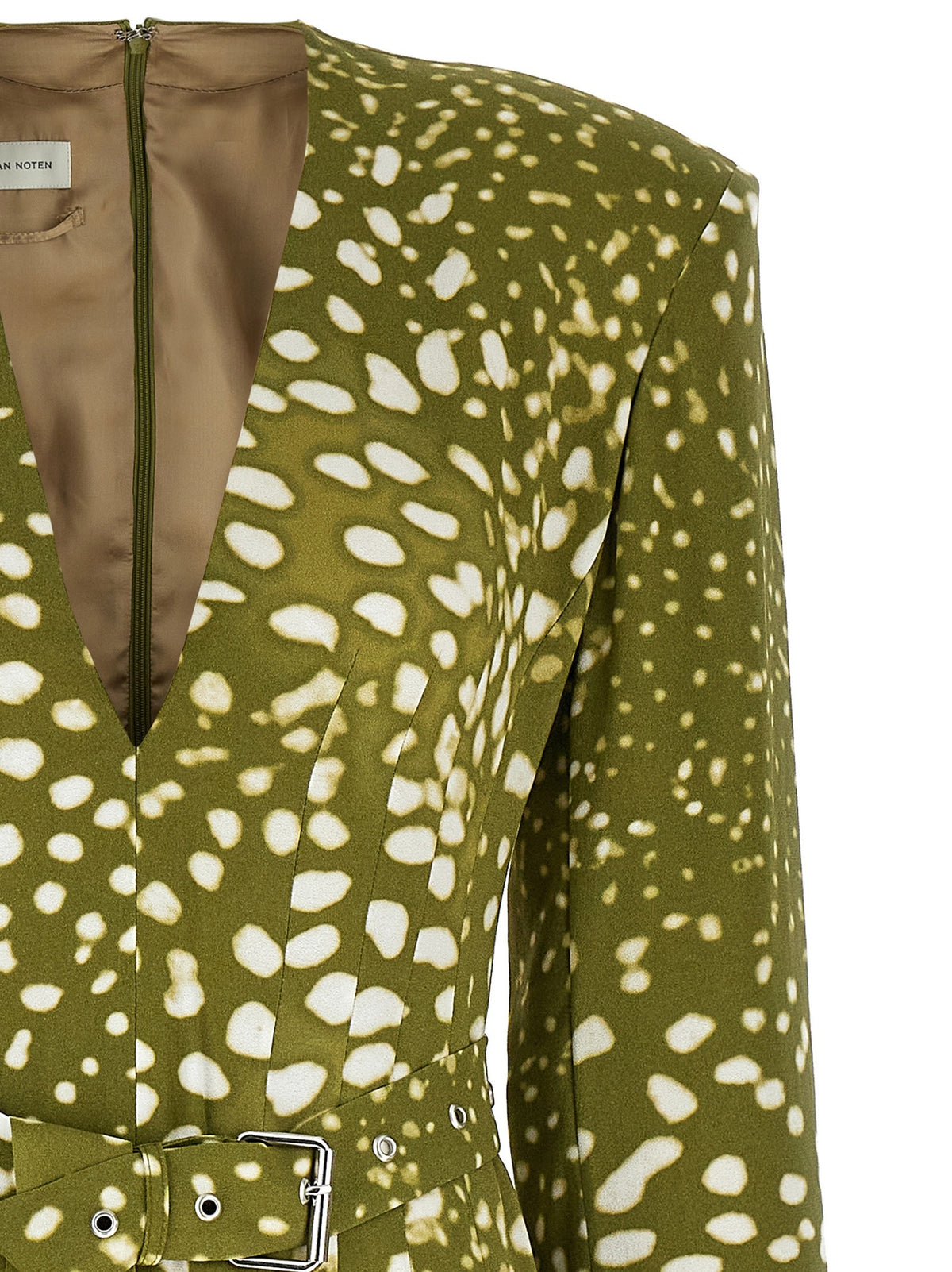 Dries Van Noten Dohana Dress Green