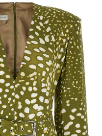 Dries Van Noten Dohana Dress Green