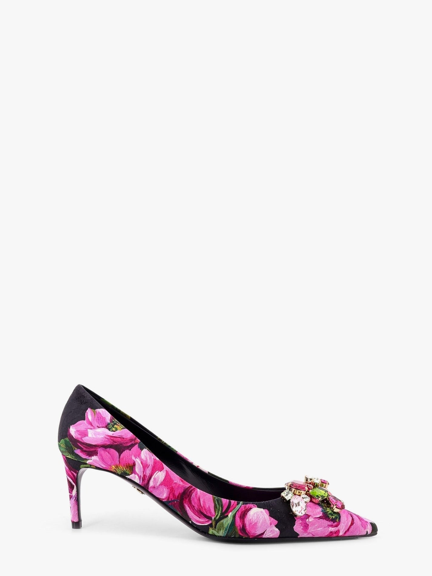 DOLCE e GABBANA - Fabric Décolleté With Floral Print - Home-&gt;Woman-&gt;Shoes-&gt;Pumps