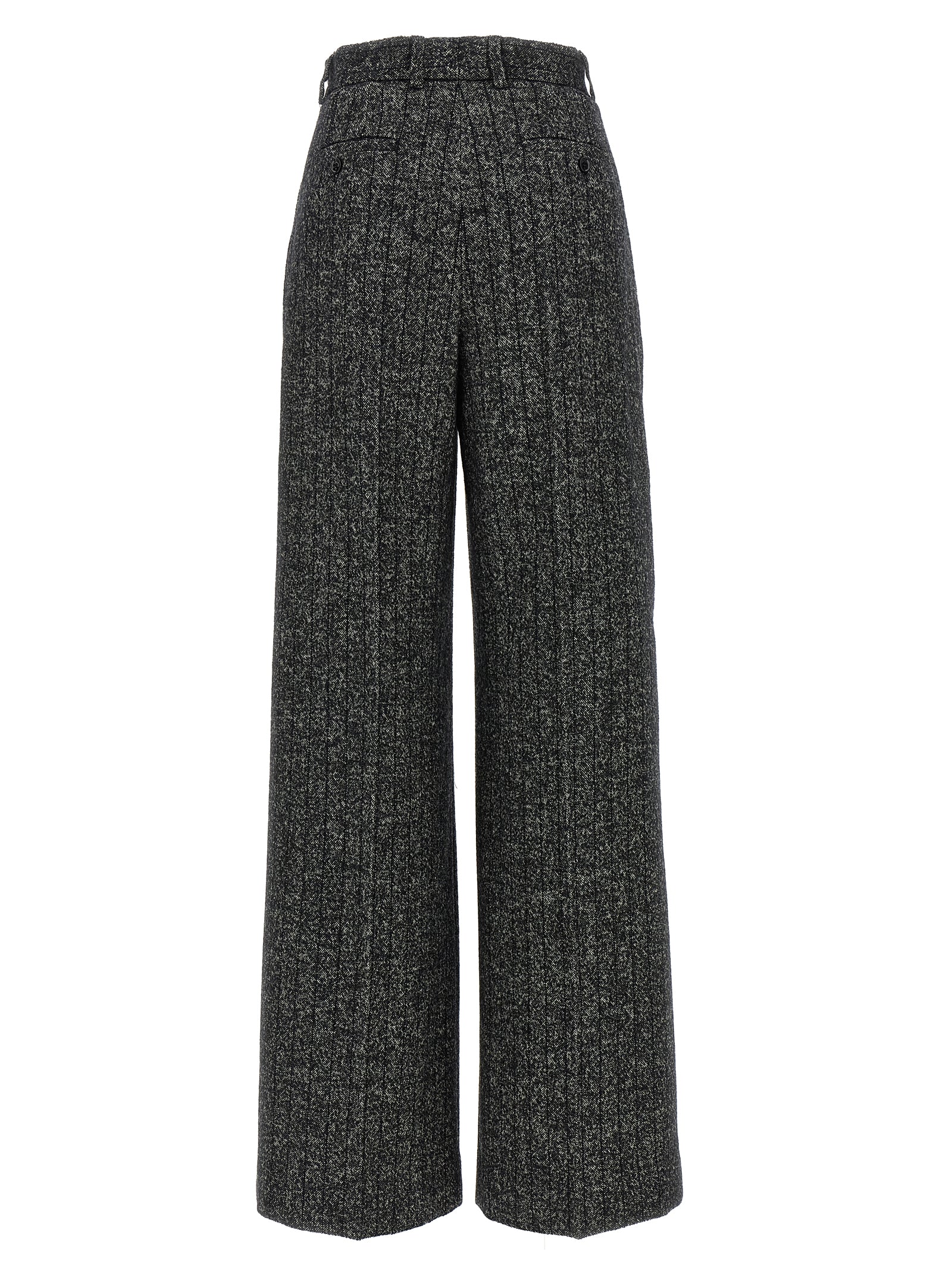 DOLCE &amp; GABBANA - DOLCE &amp; GABBANA - Striped wool pants - Women’s Pants