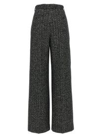DOLCE &amp; GABBANA - DOLCE &amp; GABBANA - Striped wool pants - Women’s Pants
