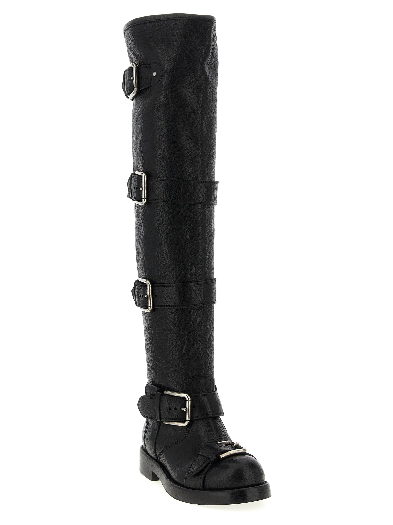 DOLCE &amp; GABBANA - DOLCE &amp; GABBANA - ’Bernini’ biker boots - Women’s Shoes