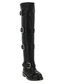 DOLCE &amp; GABBANA - DOLCE &amp; GABBANA - ’Bernini’ biker boots - Women’s Shoes