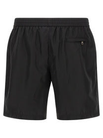 DOLCE &amp; GABBANA - DOLCE &amp; GABBANA - Logo plaque swimsuit - Men’s Clothing