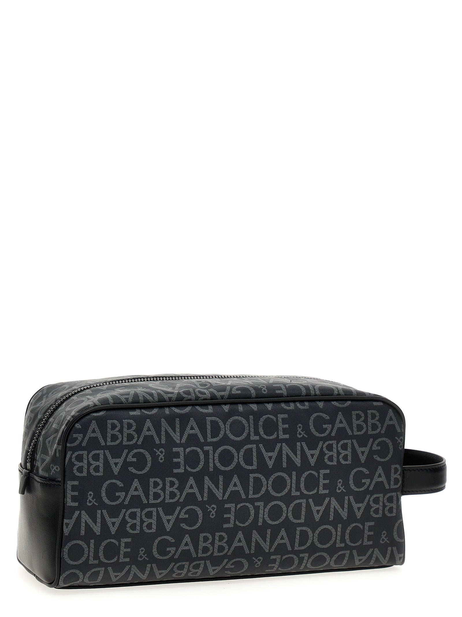 DOLCE &amp; GABBANA - DOLCE &amp; GABBANA - Leather toiletry bag - Men’s Bags