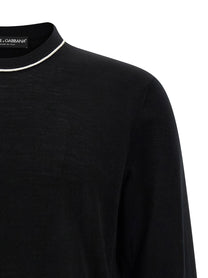 DOLCE &amp; GABBANA - DOLCE &amp; GABBANA - Embroidery sweater - Men’s Knitwear