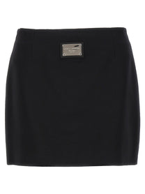 DOLCE &amp; GABBANA - DOLCE &amp; GABBANA - Skirt from the ‘Black Sicily’ collection - Women’s Bottoms