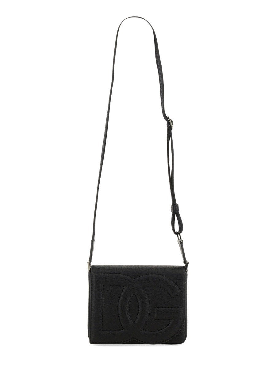 Dolce &amp; Gabbana - Medium Leather Shoulder Bag - Men’s Bags